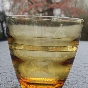 Vintage 1959's  Hazel Atlas Waterfall Beehive Highball Glass